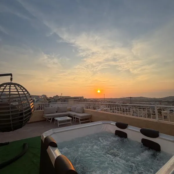 PrimeRose Penthouse & Jacuzzi, מלון בSannat