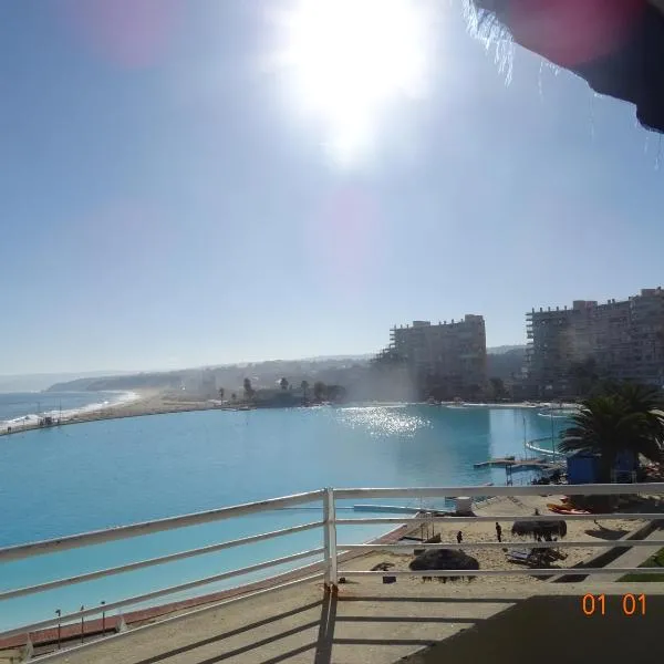 San Alfonso del mar ,gran vista, hotel v destinácii Algarrobo