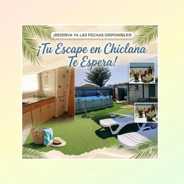 Bungalow, Sueños del Sur!, hotel in Chiclana de la Frontera