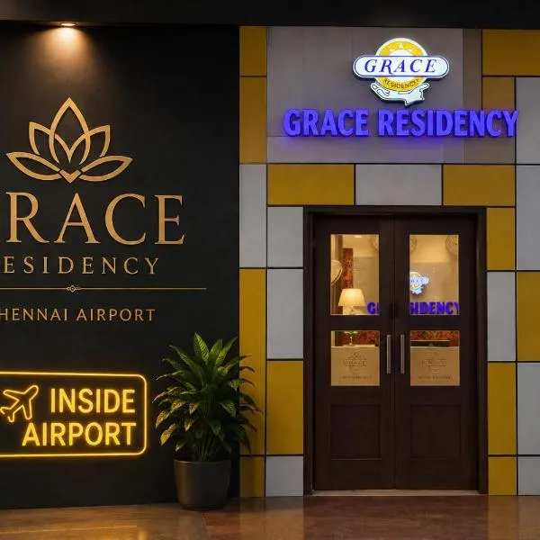 Grace Residency Chennai Airport – hotel w mieście Ćennaj