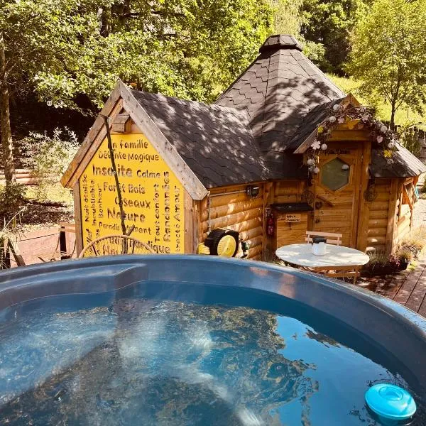 Cabane Kota Désiré, bain nordique, hotel sa Saint Die