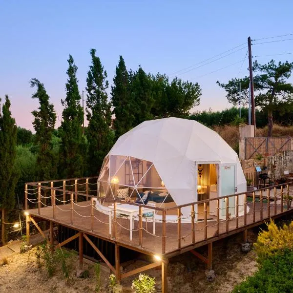 Geo heaven glamp, hotell sihtkohas Aïtánia