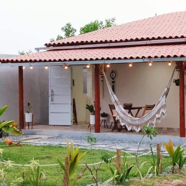 5 min da praia- casa em ambiente privado