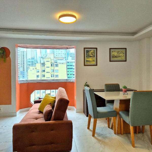 2 Quartos Aconchegante 100m da Praia Central|MA197