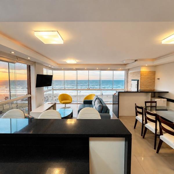 Apartamento Beira mar, Centro de Capão da Canoa, 3 Suítes