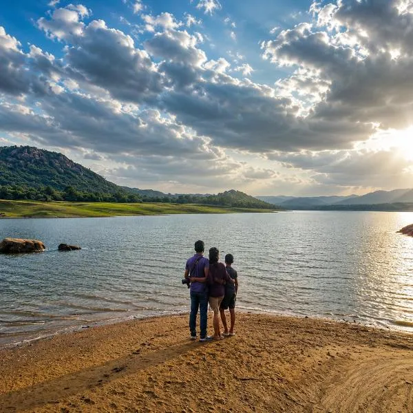 Elee Villa - Waterfront Retreat with Victoria Reservoir & Mountain Views, hotel en Teldeniya