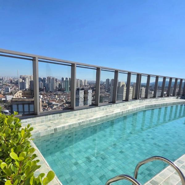 GRU SKY Studio, Novo, Alto Padrão, Self Check-in, Rooftop, a 10 minutos do aeroporto - Foto 4