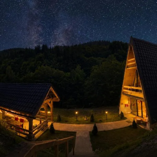 Cabana Aframe Blidari, hotel em Blidari