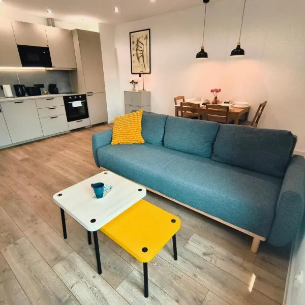 Sova Haus 2 Modern Apartment with Air conditioner near Katowice & Stadion Śląski، فندق في شورزوف