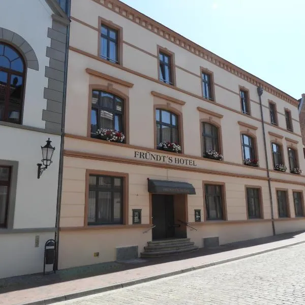 Fründts Hotel, hotel v destinaci Wismar