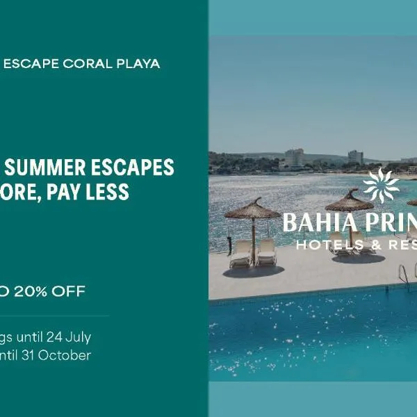 Bahia Principe Escape Coral Playa - Adults Only, hotel in Magaluf