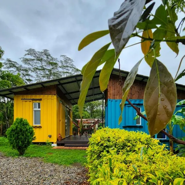 Guayatá में, होटल Kolibri Containers Boyacá