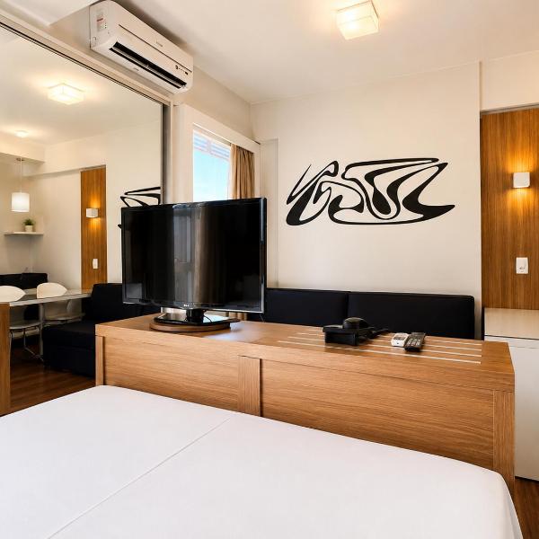 Flat no S4 Hotel em Águas Claras - Foto 3