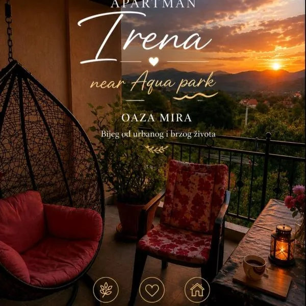 Irena Apartment near Aqua Park, hotel Trebinjében