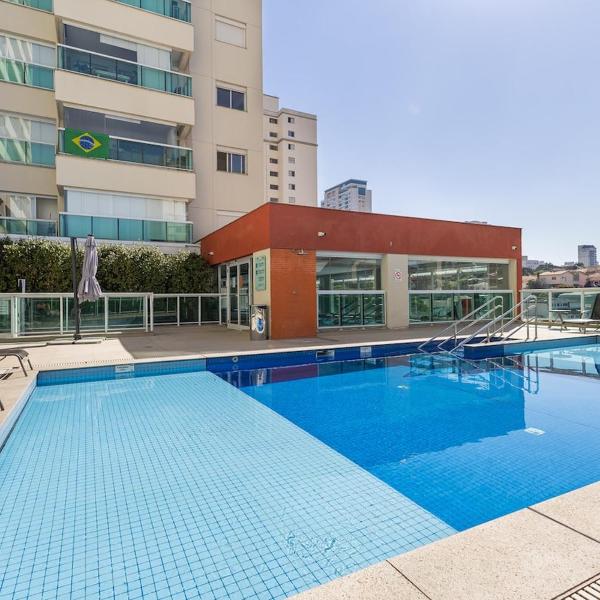 Campo Belo - Apto Decorado - Vista ampla para a cidade - Piscina Externa e Piscina Interna Aquecida - Academia completa - Mini mercado - Foto 4