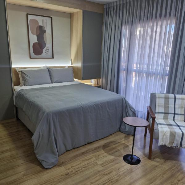 Studio Completo Cama Queen a 140m do Metro Alto do Ipiranga