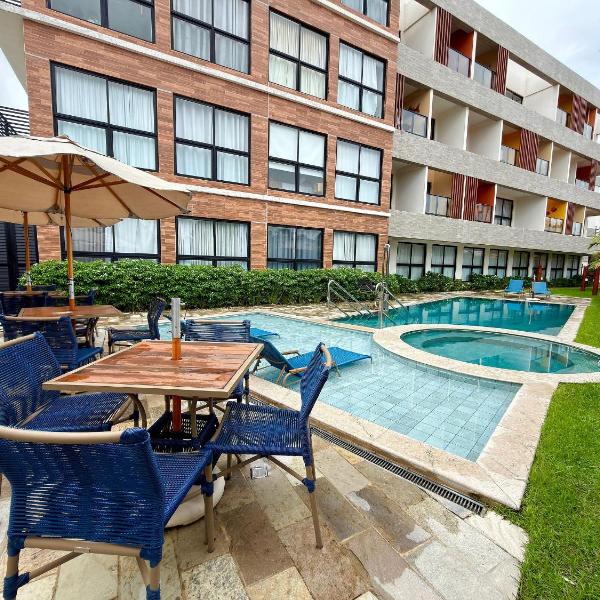 Apt a 20m da Mar! Rooftop com Piscina em Tamandaré | Maré Alta 315 - By Anfitrião Legal