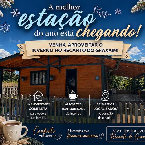 Recanto do Graxaim Calmo e bem localizado