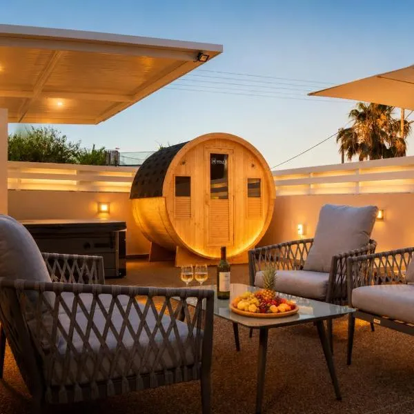 BluWave Luxury Patio Spa Apartment Protaras Riviera, hotel Paralímniben