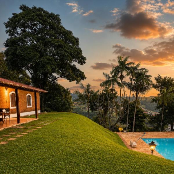 Refúgio Top 5 Serra Negra & Piscina e Lareira