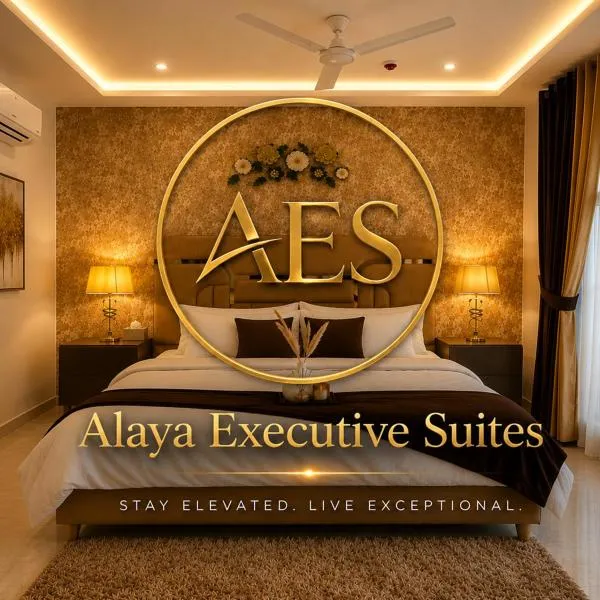 ALAYA EXECUTIVE SUITES 1 BHK Luxury Apartment with Free Parking, Wifi, Fridge, Ac, Netflix, Utility Bills & Paid Rooftop Pool in Gulberg, Lahore, хотел в Лахор
