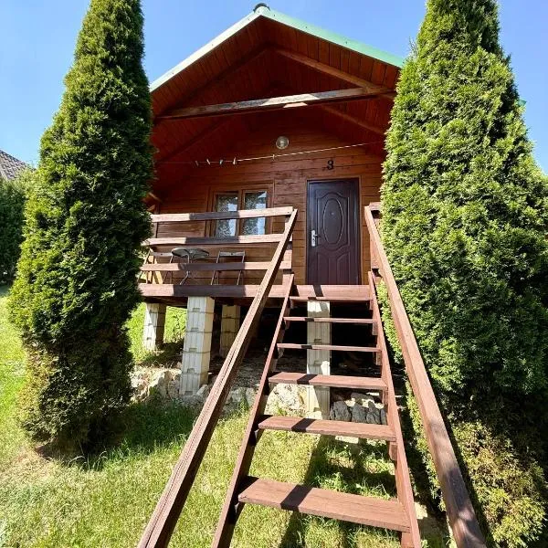 Domki na Skarpie – hotel w mieście Wola Kalinowska