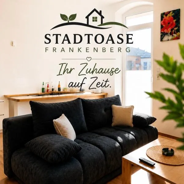 STADTOASE Moderne Apartments mit Balkon nahe Chemnitz, hotel in Frankenberg