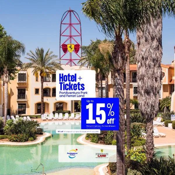 PortAventura Hotel PortAventura - Includes unlimited access to PortAventura Park & 1 access to Ferrari Land, hotel em Salou