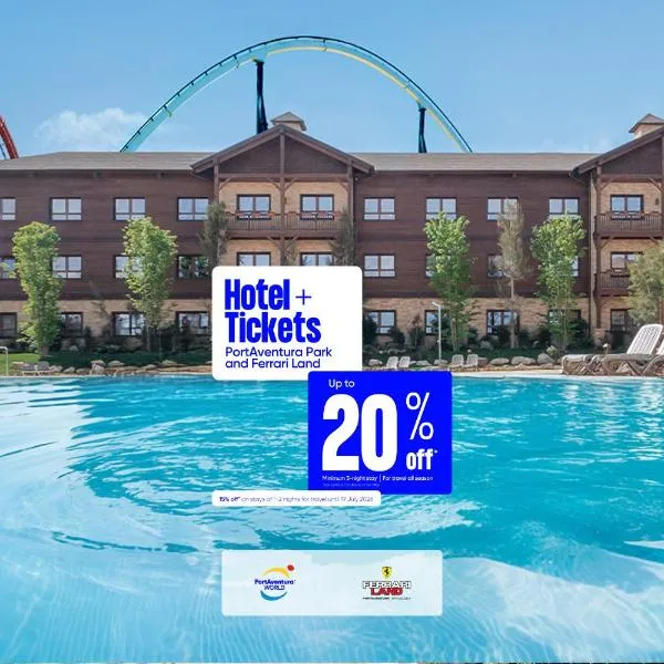 PortAventura Hotel Colorado Creek - Includes unlimited access to PortAventura Park & 1 access to Ferrari Land, hotel em Salou