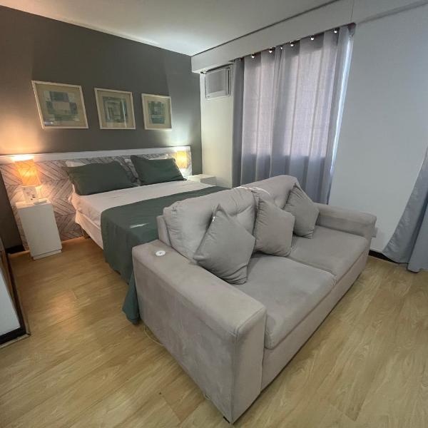 Flat Hotel Vila Olímpia com Garagem e Piscina 909