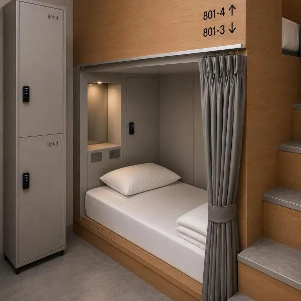 Hostel Dear Moon, hotell sihtkohas Busan