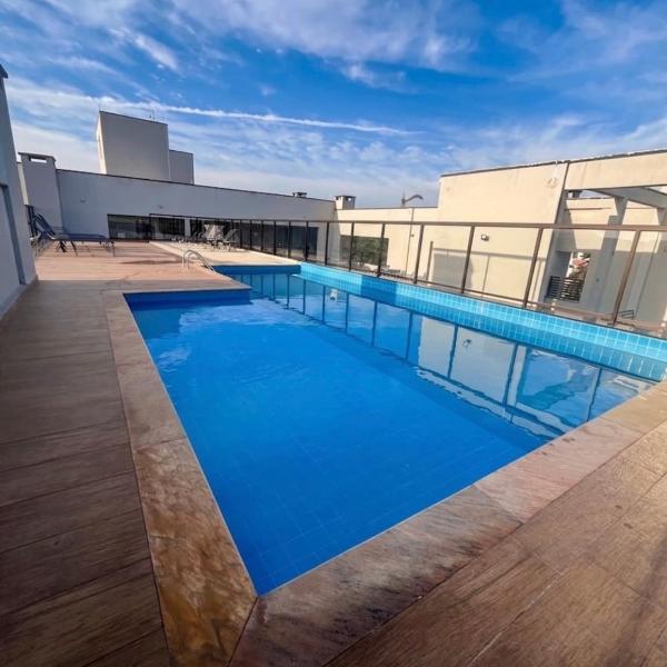 Piscina Rooftop 2 Suítes Vista da Serra
