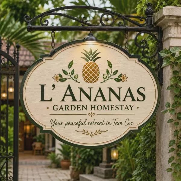 L'Ananas Garden Homestay, hotel Vũ Lâm városában