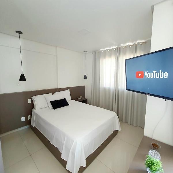 Flat completo, mobiliado, setor bueno