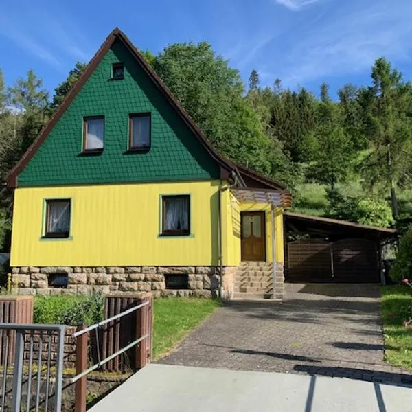 Ferienhaus am Mühlberg, hotel v destinácii Gräfenthal