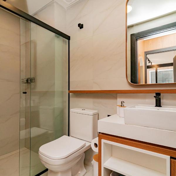 Apto com lareira, piscina e localização - Foto 3