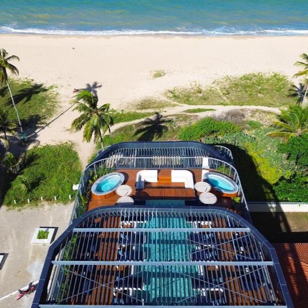 Flat 301 Luxo e Conforto I Frente Mar, Vista Incrível, Pé na Areia I Setai Aquamaris