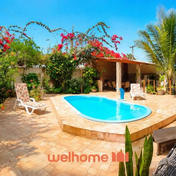 Casa em Ilheus com Piscina a 550m da Praia