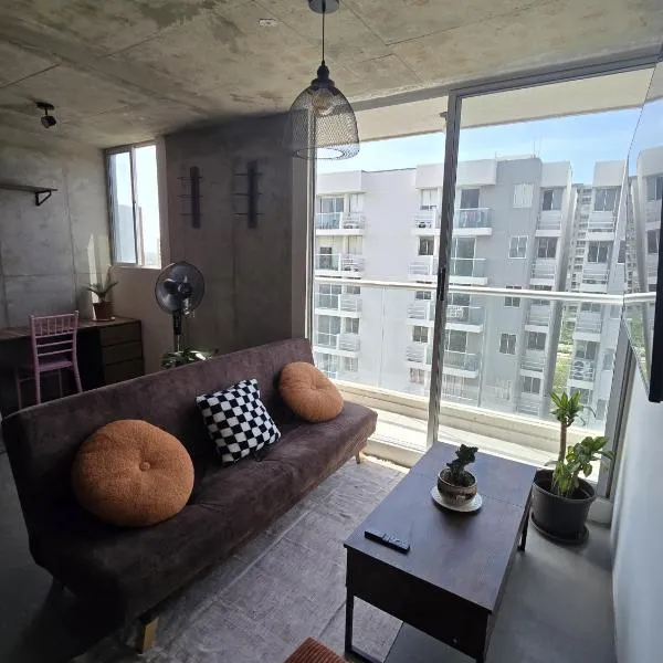 Loft type apartment premium style with pool, Hotel in Barranquilla