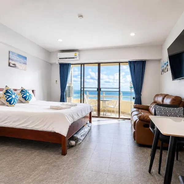 Panoramic Sea View Walk to Mae Ramphueng Beach, hotel en Rayong