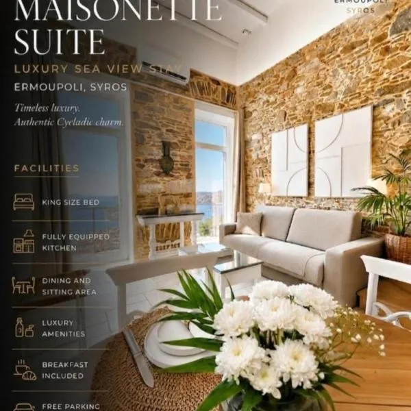TOP SUITES, hotel u gradu Ermupoli