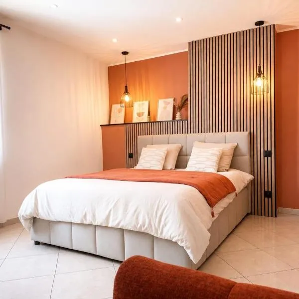 Studio Cosy tout équipé 40m2 - Entrée autonome - Parking gratuit, hotel sa Distroff