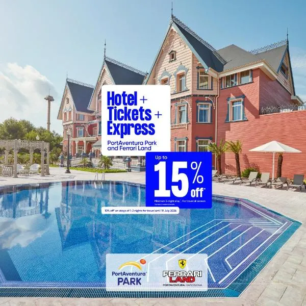 PortAventura Hotel Lucy's Mansion - Includes unlimited access & Express wristband to PortAventura Park & Ferrari Land, hôtel à Salou