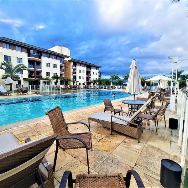 Life J 407 · Flat Beira Lago | Life Resort | Piscina Aquecida - Foto 3
