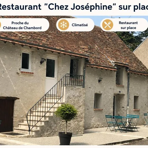 Courbouzon에 위치한 호텔 Les gîtes de Joséphine proche Chambord