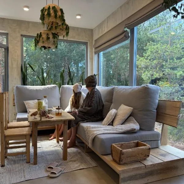 Nest Spa Mirror Villas, viešbutis mieste Medemciems