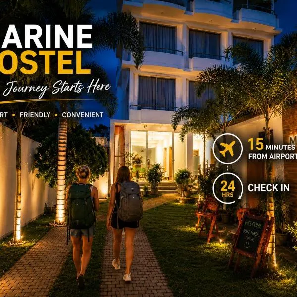 Marine Hostel at Negombo Beach – hotel w Negombo