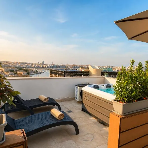 Tritoni Valletta Boutique Hotel, hotel in Il-Furjana
