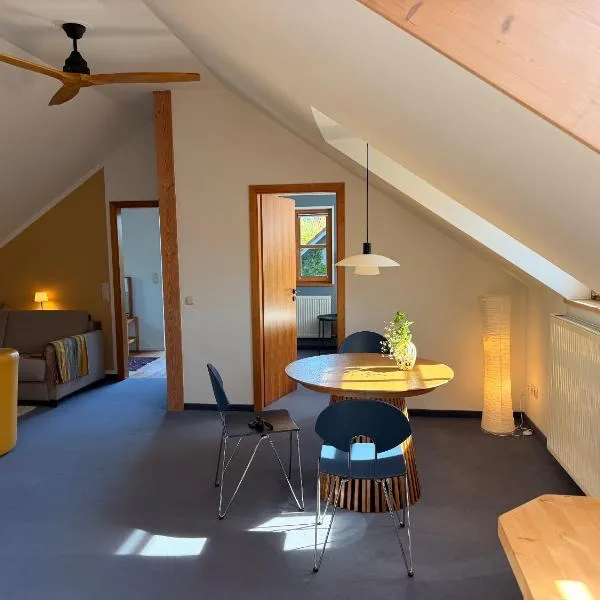 Seefeld में, होटल Einladende DG-Wohnung mitten im Starnberger 5-Seenland