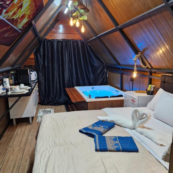 2201 Chale Presidente Cadclube Hidromassagem Privativa - Foto 2